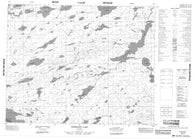 052P09 Opikeigen Lake Canadian topographic map, 1:50,000 scale