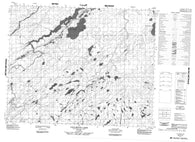 052P12 Collishaw Lake Canadian topographic map, 1:50,000 scale