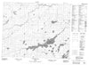 053A03 Totogan Lake Canadian topographic map, 1:50,000 scale