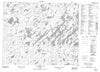 053A09 Sagiminnis Lake Canadian topographic map, 1:50,000 scale