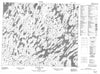 053A15 Sennett Lake Canadian topographic map, 1:50,000 scale