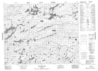 053B04 Mccauley Lake Canadian topographic map, 1:50,000 scale