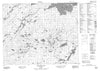 053B05 Shinbone Lake Canadian topographic map, 1:50,000 scale