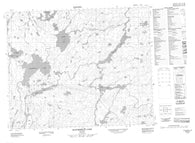 053B09 Opapimiskan Lake Canadian topographic map, 1:50,000 scale