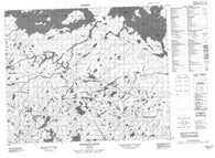 053B10 Donnelly River Canadian topographic map, 1:50,000 scale