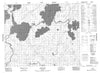 053B13 Nikip Lake Canadian topographic map, 1:50,000 scale