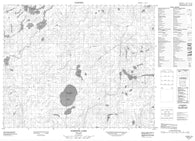 053C03 Sampson Lake Canadian topographic map, 1:50,000 scale