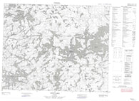 053D02 Stout Lake Canadian topographic map, 1:50,000 scale