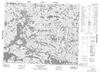 053D03 Little Grand Rapids Canadian topographic map, 1:50,000 scale
