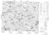 053D06 Red Willow Lake Canadian topographic map, 1:50,000 scale