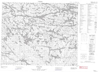053D08 Apps Lake Canadian topographic map, 1:50,000 scale