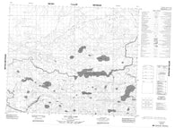 053E03 Lily Pad Lake Canadian topographic map, 1:50,000 scale