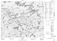 053F11 East Lake Canadian topographic map, 1:50,000 scale
