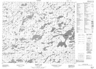 053F14 Seeber Lake Canadian topographic map, 1:50,000 scale