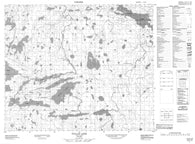 053F15 Pullan Lake Canadian topographic map, 1:50,000 scale