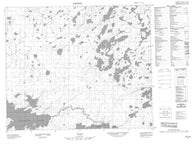 053G13 No Title Canadian topographic map, 1:50,000 scale