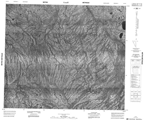 053I16 No Title Canadian topographic map, 1:50,000 scale