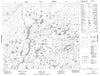 053J13 Yelling Lake Canadian topographic map, 1:50,000 scale