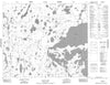 053K10 Kistigan Lake Canadian topographic map, 1:50,000 scale
