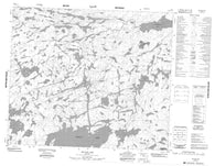 053L05 Bolton Lake Canadian topographic map, 1:50,000 scale