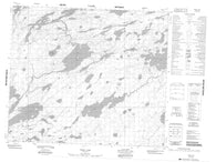 053L12 Windy Lake Canadian topographic map, 1:50,000 scale