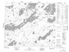 053L15 Knee Lake Canadian topographic map, 1:50,000 scale
