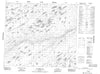 053M07 Elsworth Lake Canadian topographic map, 1:50,000 scale