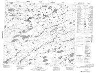 053M11 Ransom Lake Canadian topographic map, 1:50,000 scale