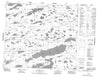 053M12 High Hill Lake Canadian topographic map, 1:50,000 scale