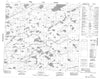 053M14 Hubley Lake Canadian topographic map, 1:50,000 scale