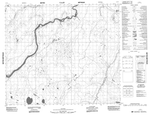 053N08 No Title Canadian topographic map, 1:50,000 scale