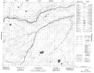 053N13 Kekayaw River Canadian topographic map, 1:50,000 scale