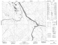 053N16 Shamattawa Canadian topographic map, 1:50,000 scale