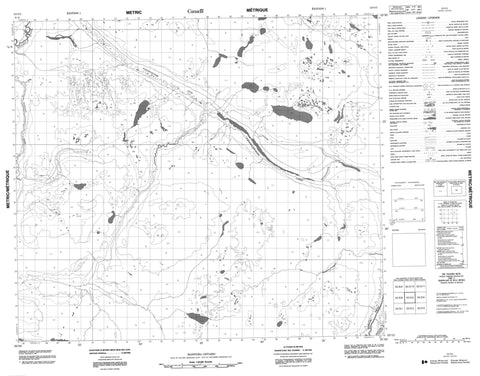 053O05 No Title Canadian topographic map, 1:50,000 scale