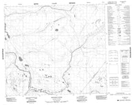 053O11 Pechabau River Canadian topographic map, 1:50,000 scale