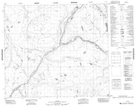 053O12 No Title Canadian topographic map, 1:50,000 scale