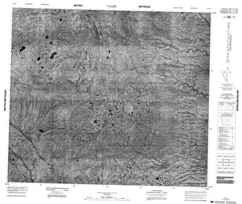 053P07 No Title Canadian topographic map, 1:50,000 scale