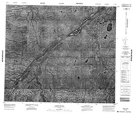 053P08 Usiske River Canadian topographic map, 1:50,000 scale