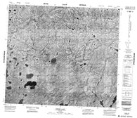 053P13 Niskibi Lake Canadian topographic map, 1:50,000 scale