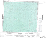 053P Island River Canadian topographic map, 1:250,000 scale