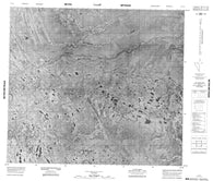 054A01 No Title Canadian topographic map, 1:50,000 scale