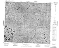 054A04 Mansemeigos Creek Canadian topographic map, 1:50,000 scale