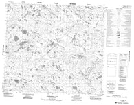 054A05 Commission Lake Canadian topographic map, 1:50,000 scale