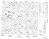 054A05 Commission Lake Canadian topographic map, 1:50,000 scale
