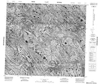 054A07 No Title Canadian topographic map, 1:50,000 scale