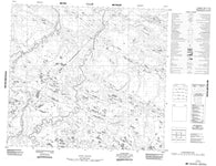 054A11 No Title Canadian topographic map, 1:50,000 scale