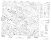 054A12 No Title Canadian topographic map, 1:50,000 scale