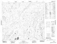 054B04 Pryor Lake Canadian topographic map, 1:50,000 scale