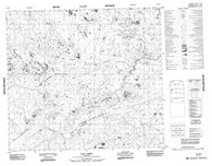 054B06 Kiln Creek Canadian topographic map, 1:50,000 scale
