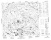 054B09 Neufeld Lake Canadian topographic map, 1:50,000 scale